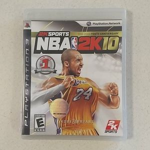 PlayStation 3 NBA 2K10 Kobe Bryant. PS3.